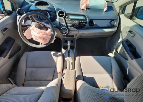 2010 Honda Insight Ex from USA, damaged, VIN JHMZE2H77AS003388